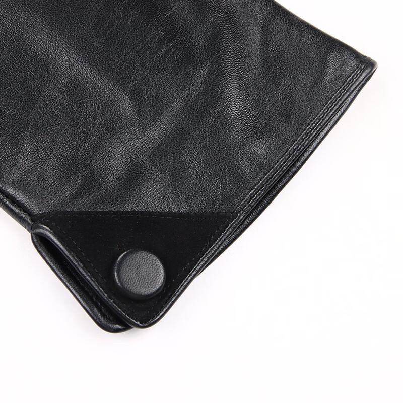 Hengyuanxiang Men's Premium Sheepskin Cycling Gloves