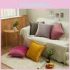 Solid Dutch Velvet Color Pillow Cases Pompom Edging Cushion Cover Room Living