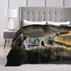 CR7 Football Blanket Cover Fleece Throw Blanket Bed Sofa Printed Soft Warm Bedspreads,