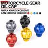 Para YAMAHA XMAX 300 125 250 400 XMAX250 XMAX-300 Tricity 155 300 Tricity300 Acessórios para Motocicleta Tampa do Tanque de Óleo da Engrenagem Parafuso da Tampa