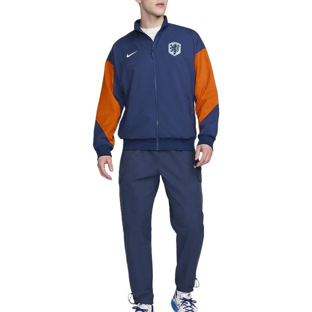 Nike Dri FIT Sport Jackets & Coats Men's Vacuum Blue/Safety Orange/White FJ2908-492