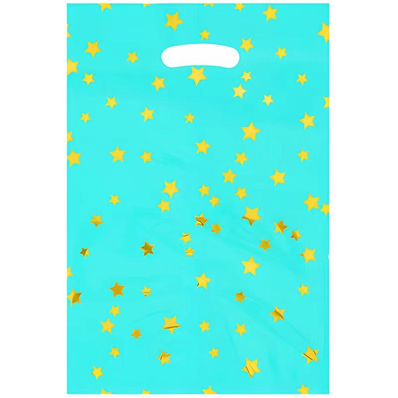 

Средний однотонный пакет из алюминиевой фольги для конфет с рисунком звезды для вечеринки