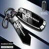 Zinklegering Leer Auto Sleutelhoesje Nissan Qashqai Juke X-Trail Patrol Note Leaf Altima Maxima Murano Tiida Teana Rogue Sentra