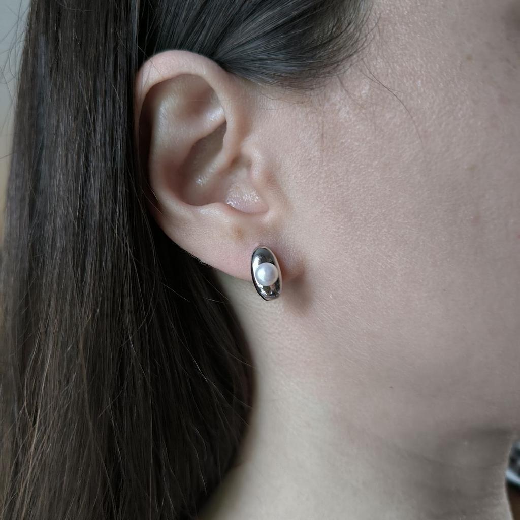 Kolczyki srebrne z perłami naturalnymi (2187103)