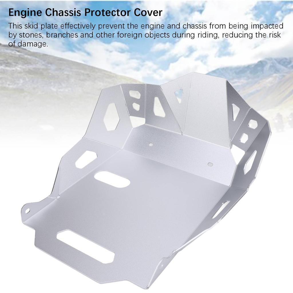Motorcycle Engine Skid Plate Effective Protection Aluminum Alloy Engine Chassis Guard for 800DE