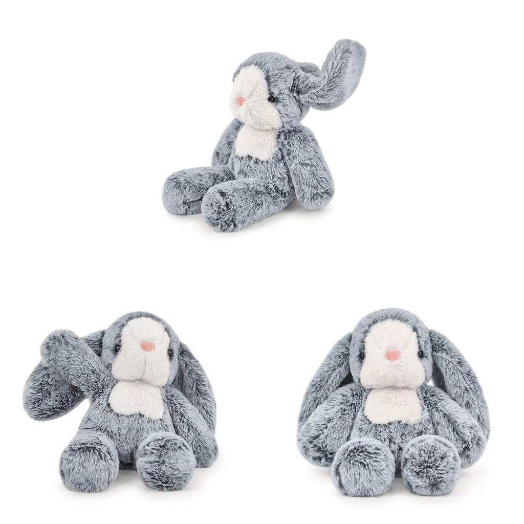 Plush Rabbit Grey Toy Cartoon Animal Stuffed Doll Room Decoration Gift Kids