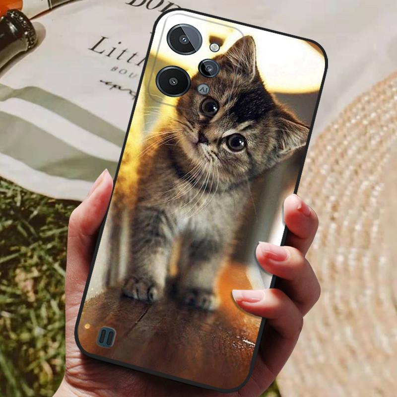 For Realme C31 4G Case C 31 Shockproof Silicone TPU Soft Back Cover For OPPO Realme C31 Phone Case Marble Coque RealmeC31 Fundas