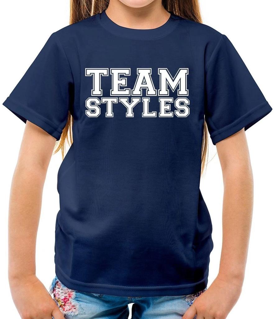 Team Styles - Kids T-Shirt - Love Fan Tour Gig Concert Musician