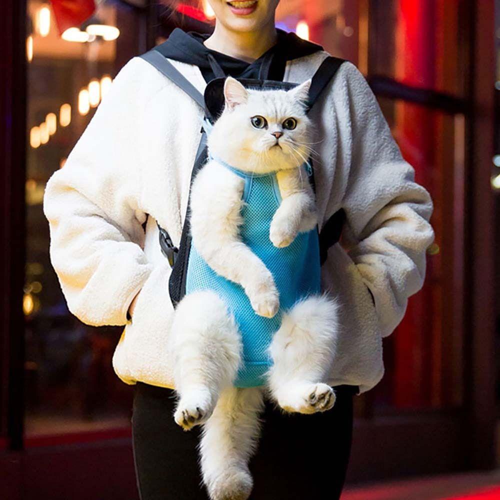 Chest Bag For Small Dogs Dog Strap Backpack Pet Backpack Dog Cat Carrier Bag Pet Strap Shoulder Bag