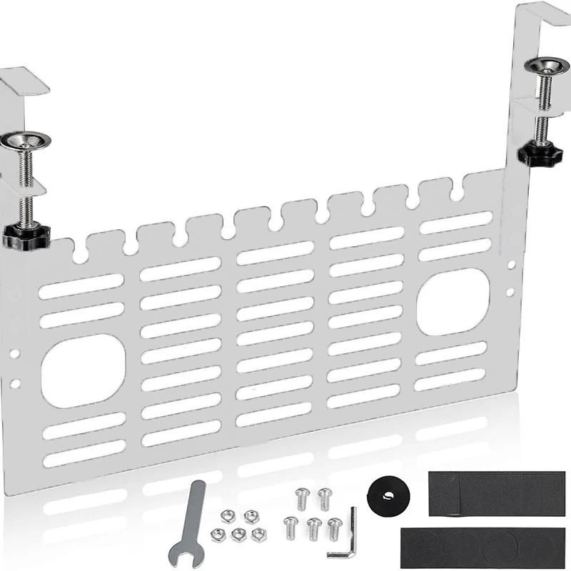 

Прокладка кабелей под столом, органайзеры для проводов Конструкция панели управления шнурами с зажимами и зажимами для кабелей для хранения на столе