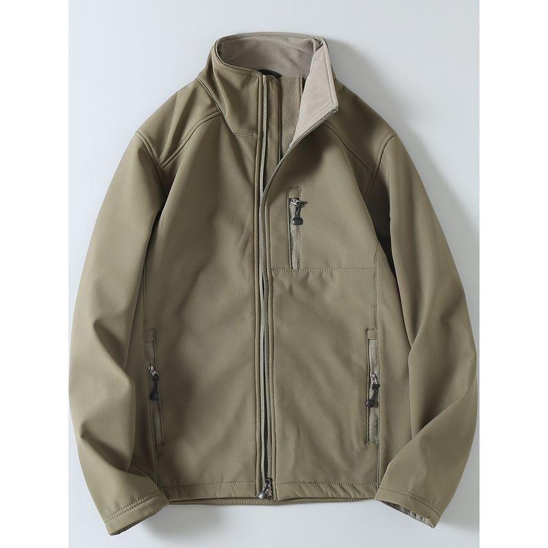Outdoor Camp Spring and Autumn Workwear Casual Shell Jacket