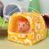 Small Animal Hammock House Hanging Tree Bed Cage Accessories Hamsters Plush Hideout Bedding Bed for Chipmunks Ferrets