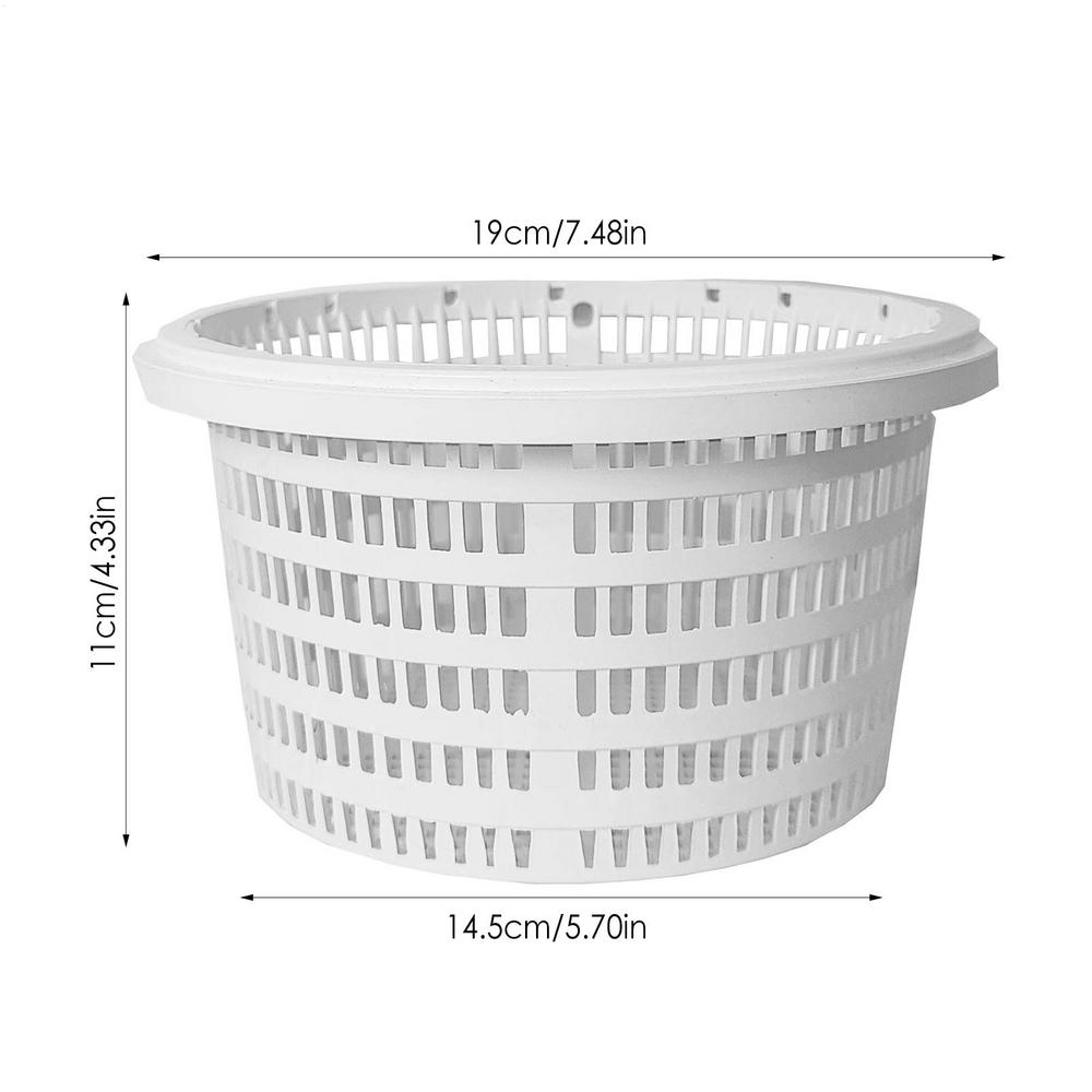 

Skimmer Replacement Basket Portable Pool Strainer Basket Outdoor Hot Tub Skimmer Basket Outdoor Hot Tubs Part белый