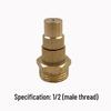 Copper Adjustable High-Atomization Nozzle Sprayer for Agriculture, Irrigation, and Cooling