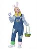 Easter Bunny Plush Animal Costume For Kids Cosplay Easter Party Dressup