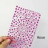 Hot Sale Round Multi-color Rhinestone Stickers Eye Face Temporary Diamond Stickers for Party Stage Makeup Decoration