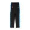 Li-Ning Side Letter Button Pants Printed American Casual Color Block Lace-Up Sports Long Pants Unisex Pants Black AKLUE03-3