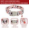 Dog Collar Nylon Pet Dogs Collars Adjustable Dog Necklace With Cute Print For Small Medium Large Dogs Chihuahua Pug Pet Supplies