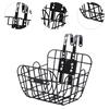 Front Kids Bike Basket Metal Sturdy Convenient Universal, Waterproof, Repair Part, Children Bicycle Basket, Easy Installation