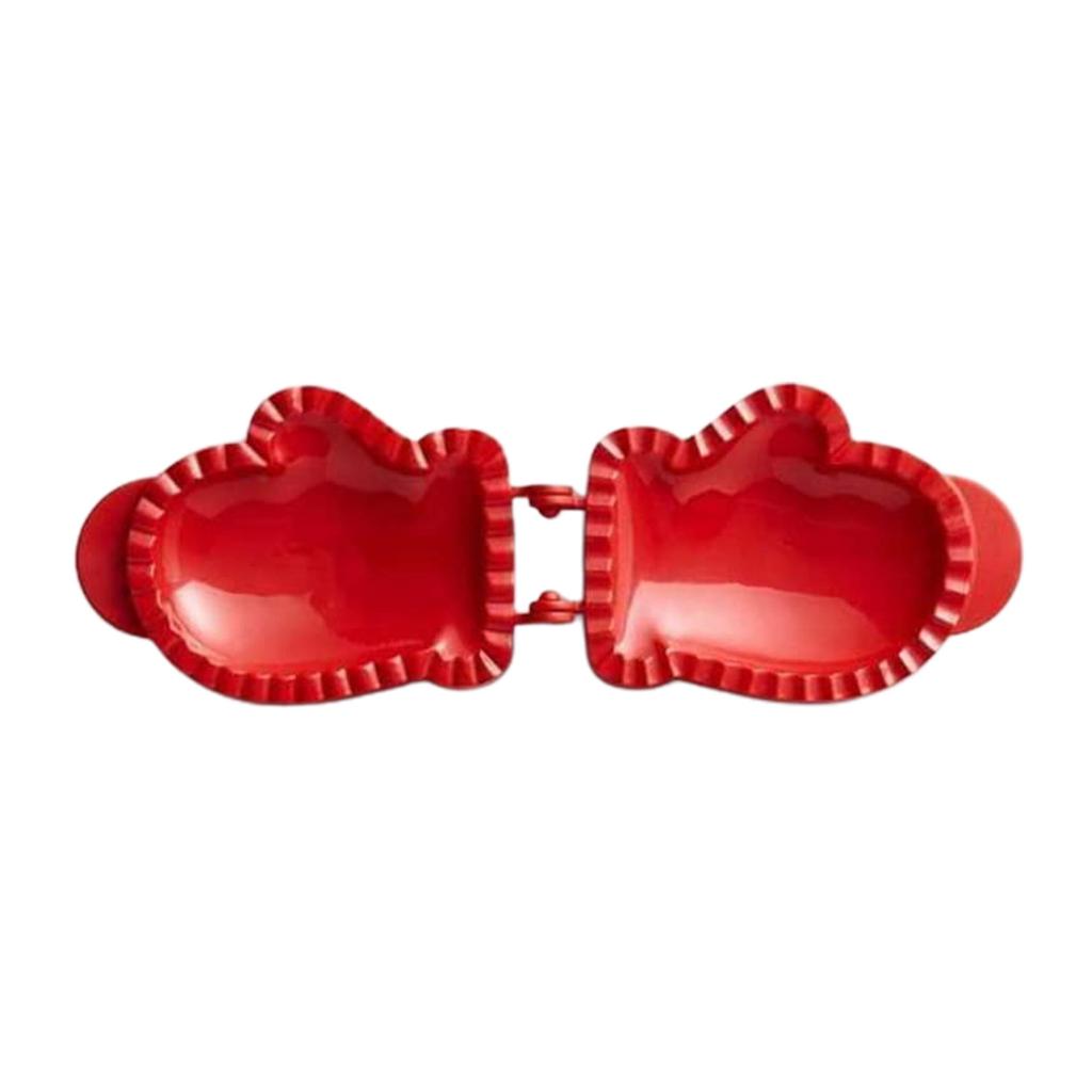 Xmas Tree Snowflake Mittens Pie Mould Dough Press Mold Hand Pie Molds for Christmas Baking Cookie Thanksgiving Party