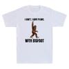 I Cant I have Plans With Bigfoot Funny Sasquatch Graphic Vintage Unisexs TShirt