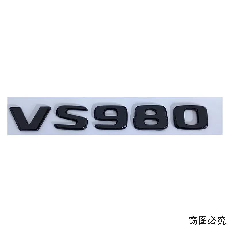 ABS Car Rear Sticker Badge Trunk Decals Modified Decoration for Mercedes Benz V260 VS500 VS550 VS680 VS980 V260L Letters