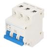 Miniature Circuit Breaker Short Circuit Protector 3 Pole 20A Mini DIN Rail Mount Breaker 400V