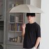 Nifty Colors Folding Umbrella Peach Drop Flat Carbon Lightweight Mini 55 5200BG 5-Section Light-Blocking