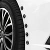 10pcs 3D Car Bumper Protector Dots Front & Rear Anti-Scratch, Anti-Collision Rubber Stickers for Vehicle Body Decoration Collision Avoidance