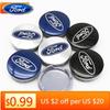 Car Sticker 2026 Ford New 2025 Hot Car 4Pcs 54mm Original Wheel Center Covers Hup Caps Decoration For Ford Focus MK2 Fiesta Mond