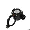 1Pcs Dc 5-18V Flowmeter Hall Flow Sensor Water Control Liquid Flow Sensor Switch 1-30L/Min 1.75Mpa 12V Water Flow Sensor