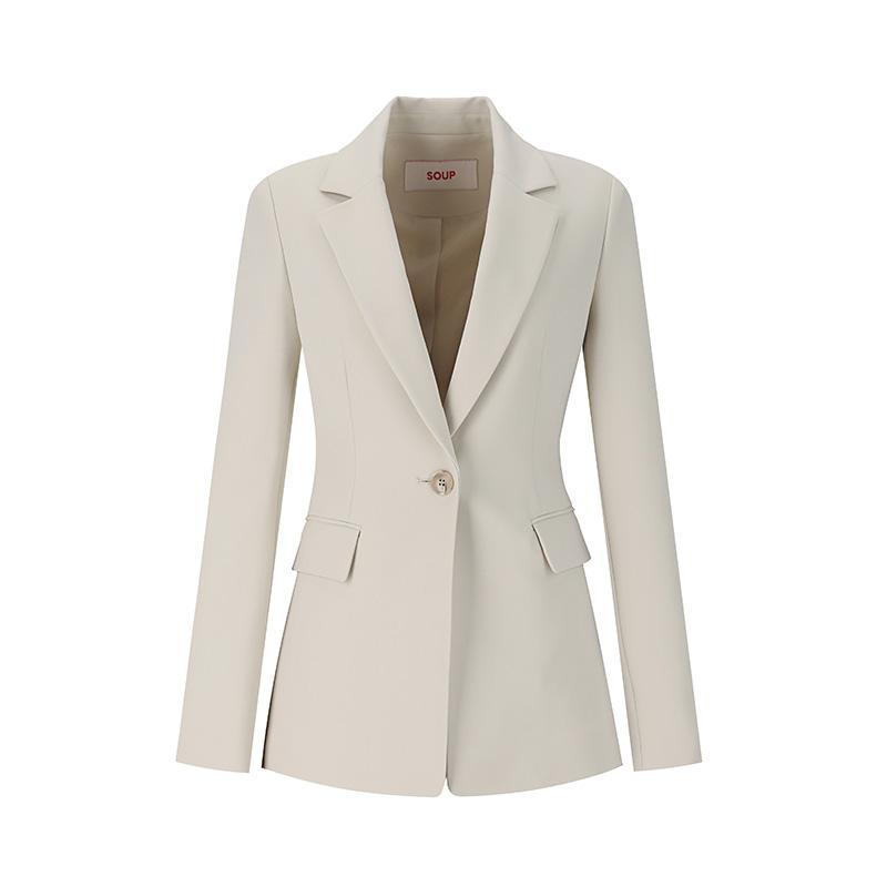 Soup Basic Single Button Jacket (Sz3Jk90)