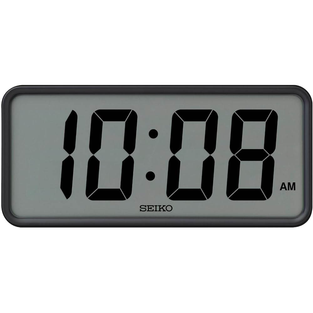 Seiko Clock SEIKO STANDARD Wall Clock/Desk Clock, Quartz Clock, Smartphone Time Adjustment Compatible, 112 x 240 x 41 mm, SQ821K