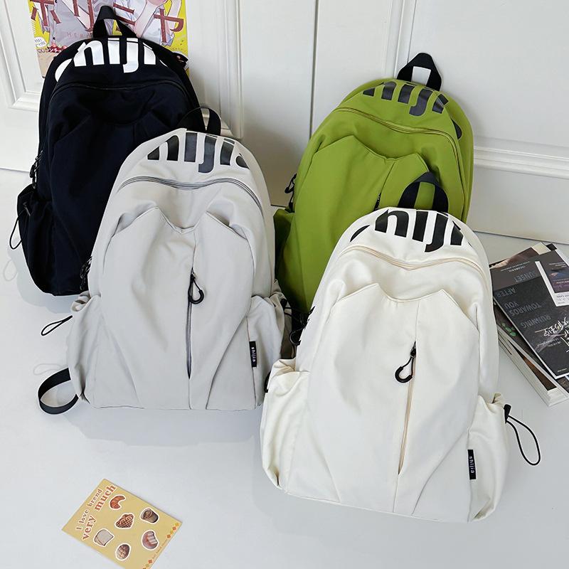 Schoolbag ins niche lightweight water-proof high school students and women large capacity sports outdoor backpack travel backpack