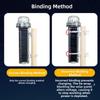 Tricolor Light Solar Ocean Signal Light Solar Powered Waterproof Navigation Signal Light Strobe Flash Magnet Switch