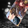 Puzdro pre Apple Iphone 11 13 12 Mini 14 Pro Max Xr 7 8 +Se 2020 Xs 6 6s Plus 5 5s Čierny silikónový kryt na telefón Genshin Impact