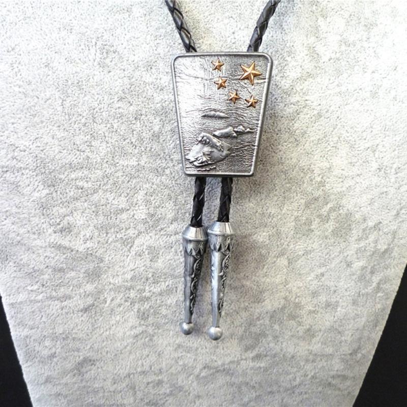 Bolo Styles Tie Western Bolo Tie Unique Bolo Necktie Men's Fashion Accessory for Men's Fashion