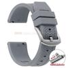 20/22/24mm for Rolex Rubber Strap for Omega Universal Men Silicone Watch Band for Seiko Quick Release Sport Waterproof Wristband