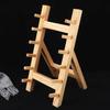 Wooden Holder Swinging Knife Rack Wooden Shelf Willow Knife Sushi Chef Tool Japanese Bayonet Wooden Knifes Rest Sushi Bamboo Mat