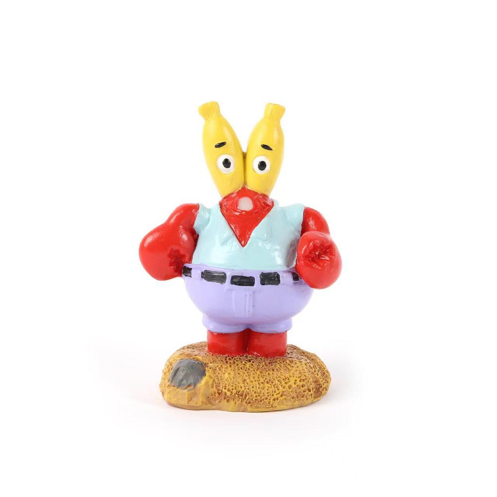 Zestaw Dekoracji do Akwarium SpongeBob: Dom z ananasów i kryjówki do akwarium