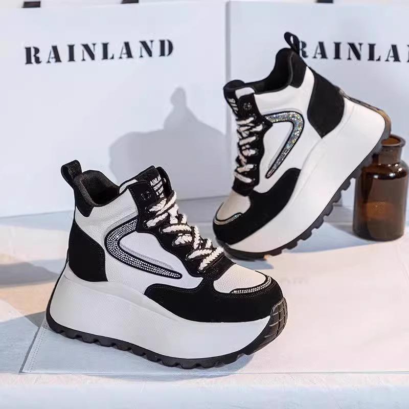 

Женские кроссовки «папины кроссовки» весна 2025 новинка женская обувь на платформе повседневные кроссовки Форрест Гамп маленькие спортивные кроссовки 40