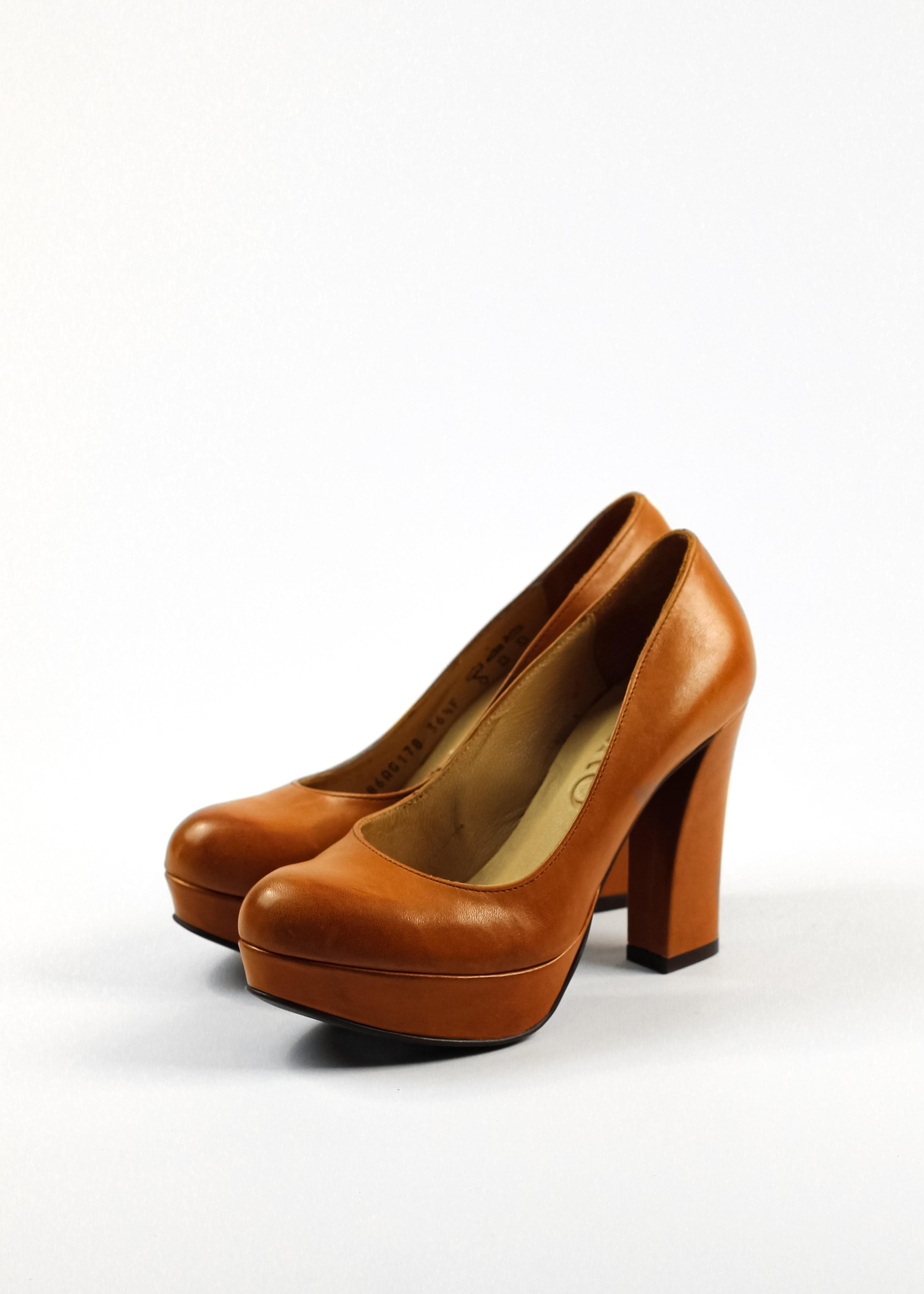 

Туфлі на підборах Rylko 686 36,5 Руді шкіра 36.5