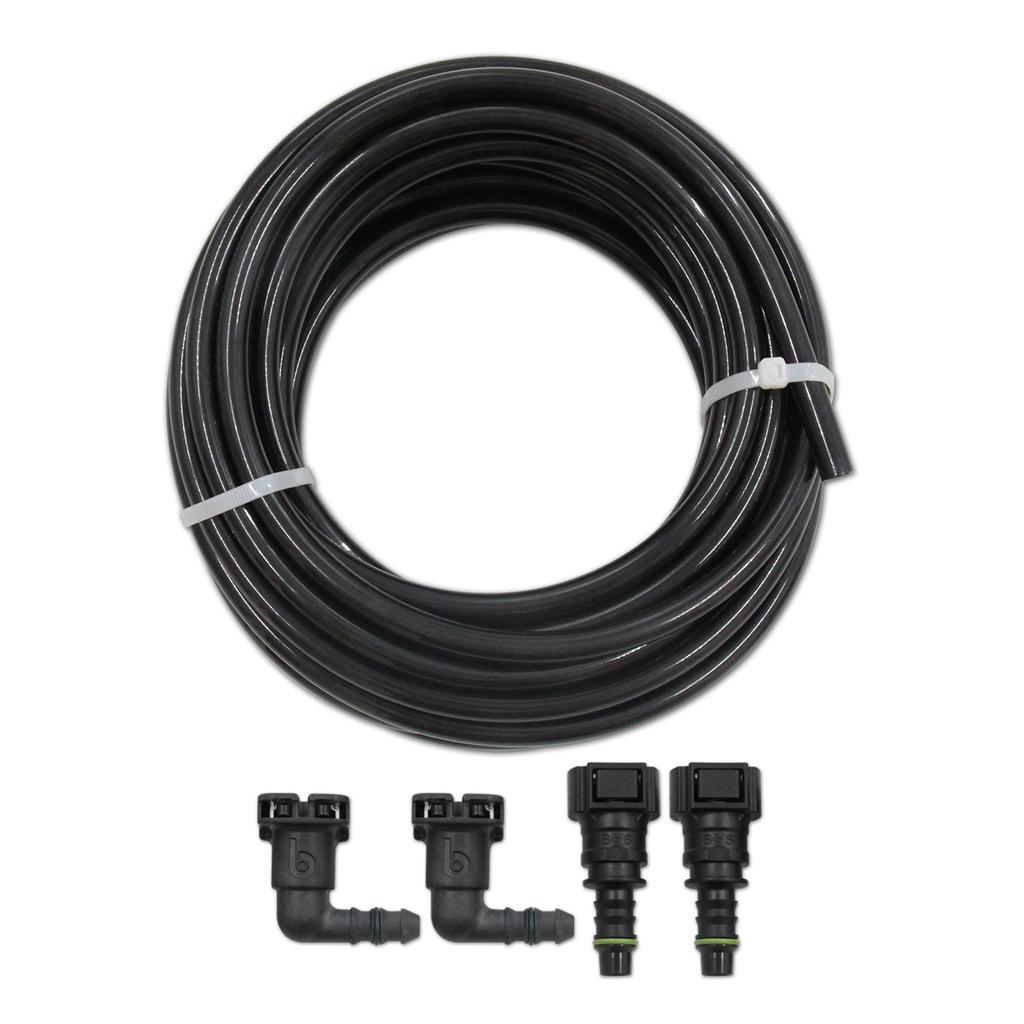 Zestawy naprawcze przewodu paliwowego 38 cali (10 mm) Nylonowy przewód paliwowy samochodowy z kolankiem 90 stopni 38 cali i prostym 38 cali