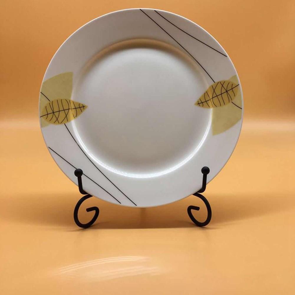 Aufbewahrungsständer Tablettstütze Schwarze Eisenplatte Ausstellungsständer