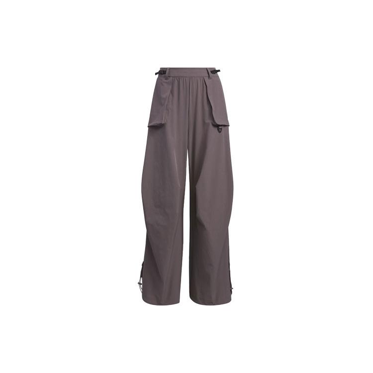 New Adidas City Escape Tracksuit Bottoms Knitted Sweatpants Women's Charcoal Gray JE8583