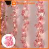 Ghirlandă luminoasă cu 2M 20 LED-uri, flori de cireș, viță de vie cu flori artificiale, luminițe decorative pentru dormitor, nuntă, petrecere, sărbători