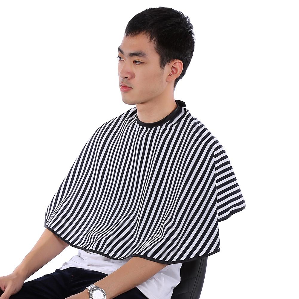 Soft Hair Cutting Cape Salon Gown Bib Apron Hairdressing Cloth Non Stick Hair Full Size Hook Fastener Easy Clean Dry Portable Comfortable