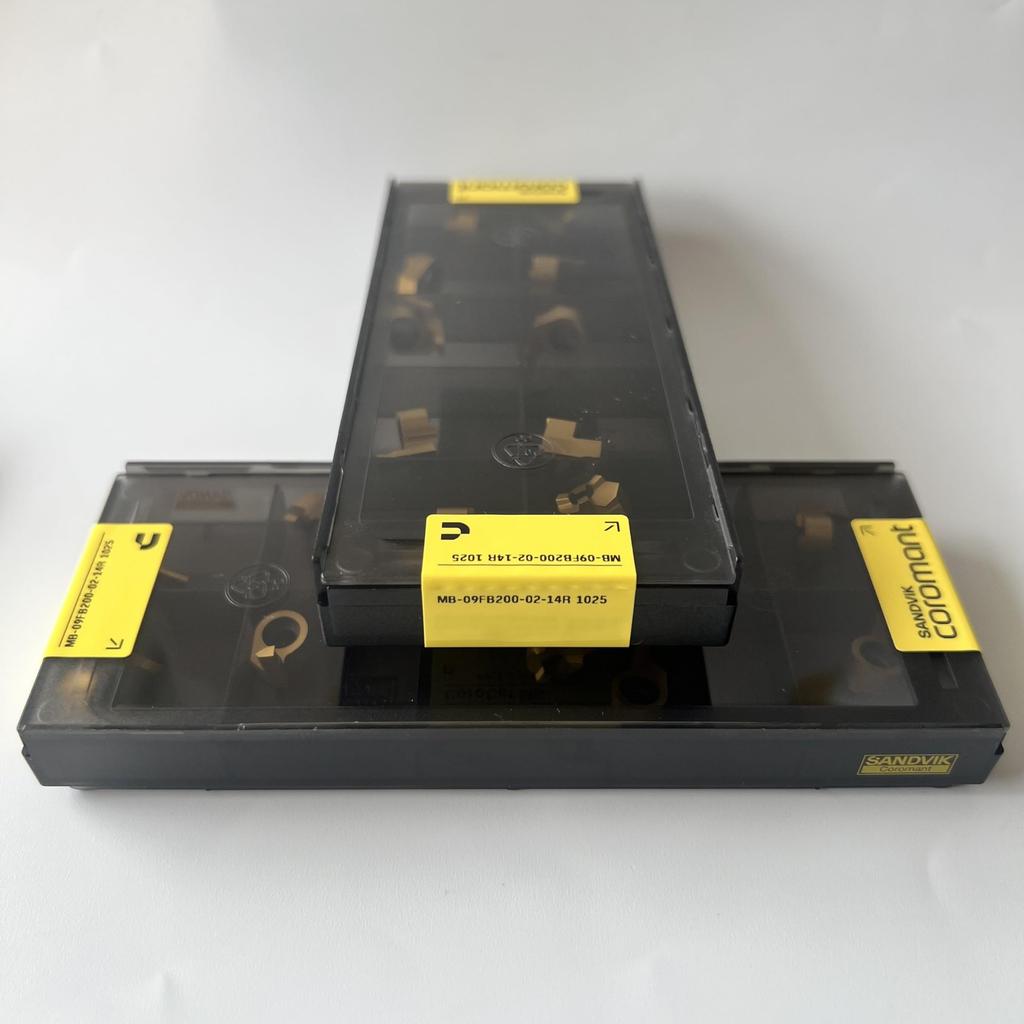 SANDVIK / MB-09FB200-02-14R 1025 / Original Swedish hard alloy blade 10 Pcs