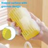 Damp Clean Duster Sponge Dusting Wet Duster Powder Cleaning Sponge Dust Removal Dusters for Home Car Kitchen Bathroom Scrub