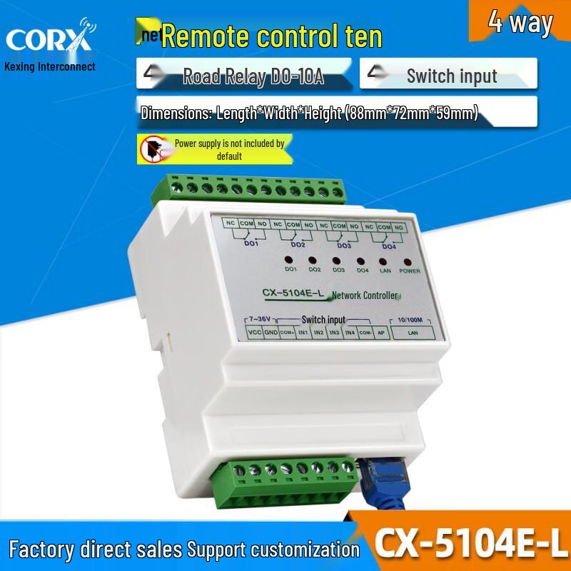 CORX 4G Remote Control Relay Switch with Analog Data Acquisition